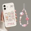 Ốp điện thoại hình thỏ dâu dễ thương hoạt hình cho iPhone 17 16 15 14 13 12 11 Pro Max X XR XS Max 7 8 Plus SE2020