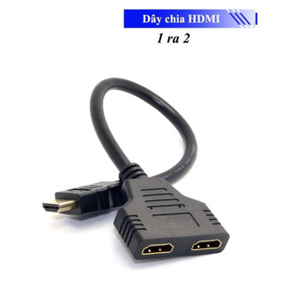 【COD】Đầu chia cổng HDMI, không cần cấp nguồn rời, dễ dàng mở rộng kết nối màn hình cho laptop, PC hoặc máy chơi game.