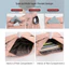 Túi đeo vai OLVIDO, Túi đeo chéo sức chứa lớn nhiều lớp, Túi đeo chéo Nylon thêu trái tim thanh lịch Công sở du lịch