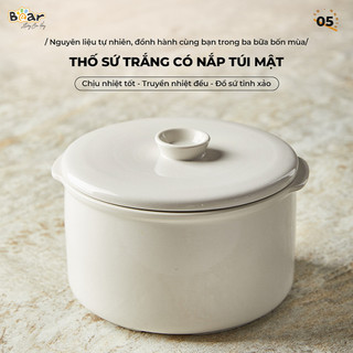 HỎA TỐC | Nồi nấu chậm 1.6L Bear SB-NNC16, 6 chức năng nấu, hẹn giờ tiện lợi, giữ trọn dinh dưỡng.