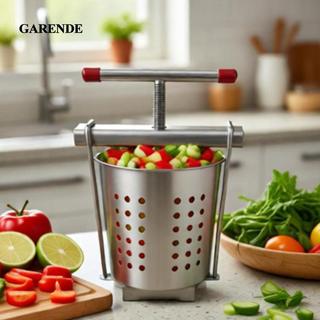 Máy ép bánh bao Garende Hướng dẫn sử dụng Máy ép rau củ Máy ép trái cây bằng thép không gỉ Máy tách độ ẩm Dụng cụ khử nước mạnh Thích hợp cho nhà bếp Prep R
