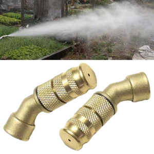 Vòi phun sương có thể điều chỉnh bằng đồng thau 2 chiếc để giải pháp tưới nước hiệu quả