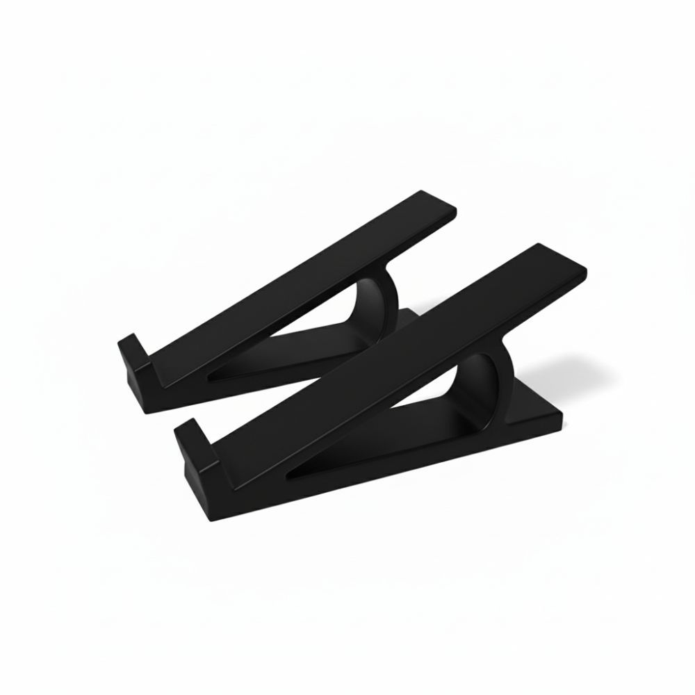 HOBBYIN 1 Cặp Bàn Phím Máy Tính Nâng, Bàn Phím Góc Nâng Bằng Nhựa Chân Đế Nâng Cao, Phụ Kiện Giá Đỡ Màn Hình Di Động