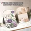 Hoa tulip sương mù tím Gương Trang Điểm Gập Đa Năng, Phù Hợp Dùng Văn Phòng Du Lịch