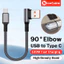 Dây sạc điện thoại USB sang Type C 0,2M / 0,5M 100W Cáp chống vỡ bện Nylon 6A Cáp dữ liệu sạc siêu nhanh cho ios15-17