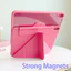 Ốp Lưng Có Thể Tháo Rời Cho Mini6 Mini7 A17Pro IPad 5 6 7 8 9 10 11 A16 Air Air2 Air4 Air5 Air6 10.9 "Pro11 Pro12,9 2018 2020 2021 2022 Air M2 M3 M4 2026 Pro M4 M5 11 13 2026 Hồng Nóng