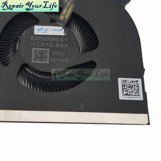 Quạt làm mát máy tính xách tay HL CPU GPU cho HP ZBook Studio 15-G8 15S-G8 HSN-C12C Bộ tản nhiệt máy tính xách tay EG50060S1-1C060 1C070-S9A NS85C41