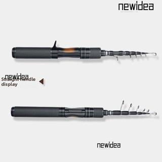 Cần câu bằng kính thiên văn NEWIDEA, Thanh thu hút siêu nhẹ tay cầm Carbon, Chiều dài 1,5m Đầu rắn Chiều dài 1,8m Thanh du lịch Hoạt động ngoài trời