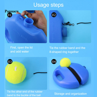 Huấn luyện viên bóng tennis Solo Rebounder có dây - Tập tennis hiệu quả cho mọi lứa tuổi