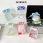JKDESIGN Cotton Doll Out Bag, Có Dây Buộc Búp Bê Hiển Thị Túi, Bảo Quản Búp Bê 10cm Chống Thấm Nước Túi Bảo Vệ Búp Bê PVC Du Lịch Ngoài Trời