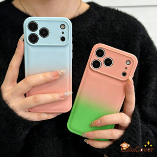 Ốp điện thoại đệm khí mờ Gradient cho OPPO Reno 15 14 13 11 Pro Find X9 X8 X8S 5G 4G Vỏ mềm đơn giản Dopamine đầy màu sắc dễ thương