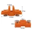 EDIWANY Edge Banding Keo Applicator, Đa Năng Bảng Màu Cam Bàn Chải Keo Giới Hạn, Chế Biến Gỗ Cạnh Niêm Phong Công Cụ Có Thể Điều Chỉnh Nội Thất Cạnh Dải Ban