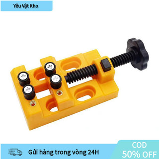 Ê tô để bàn kích thước mini với đường kính mở 53mm lý tưởng cho các dự án điện tử và công việc sửa chữa nhỏ