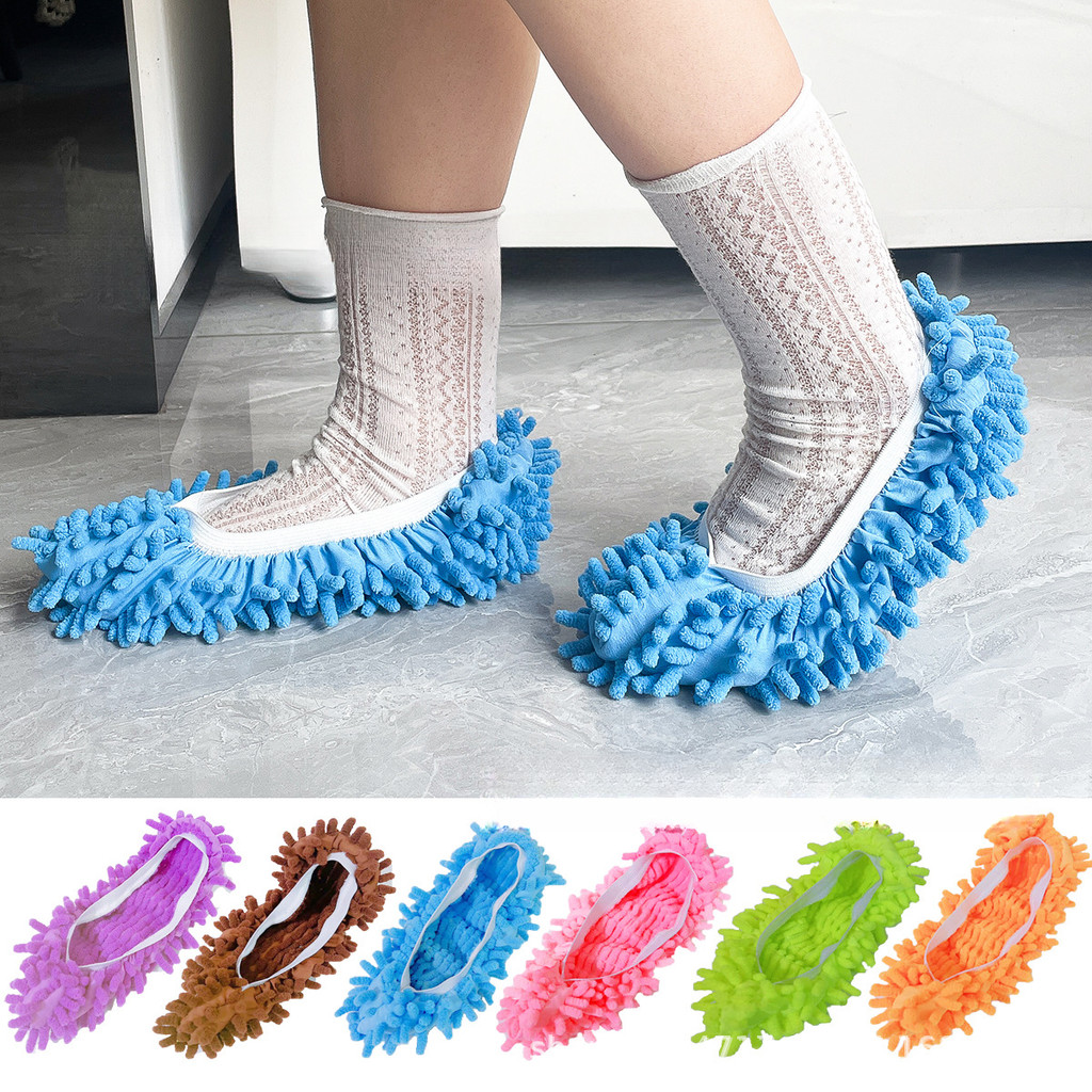 Dép Sàn Lười Che Lau Sàn Dép(Găng tay chân đơn）