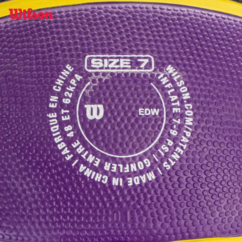 Wilson NBA Team Tribute LA Lakers Bóng Rổ WTB1300XBLAL
