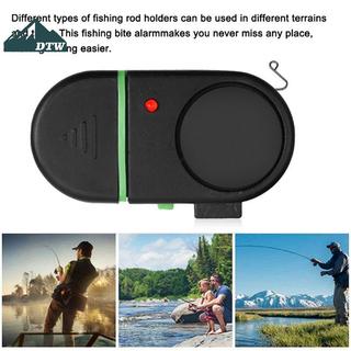 DTW Cảnh Báo Âm Thanh Đèn LED Kẹp Cần Câu Cá Ngoài Trời Dụng Cụ Câu Cá Thể Thao