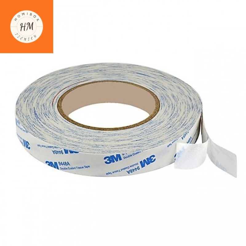 BĂNG KEO 2 MẶT TRONG SUỐT DÀI 50MET 3M 9448A – 2 MẶT SIÊU DÍNH – DÁN ...