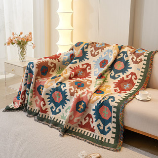 Ins Phong Cách Bắc Âu Sofa Bao Vải Bốn Mùa Đa Năng Cắm Trại Chăn Chống Trơn Trượt Chống Trầy Xước Sofa Khăn Bao Gồm Tất Cả Vỏ Sofa FIL