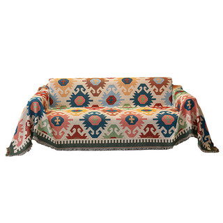 Ins Phong Cách Bắc Âu Sofa Bao Vải Bốn Mùa Đa Năng Cắm Trại Chăn Chống Trơn Trượt Chống Trầy Xước Sofa Khăn Bao Gồm Tất Cả Vỏ Sofa FIL