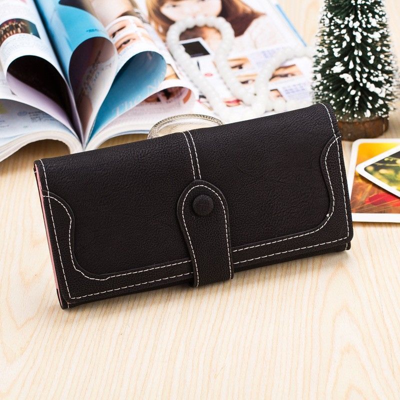 Thời Trang Mờ Ví Nữ Dài Dung Tích Lớn Túi Xách Nữ Phiên Bản Hàn Quốc Phù Hợp Với Học Sinh Ví Đựng Thẻ Hợp Thời Trang