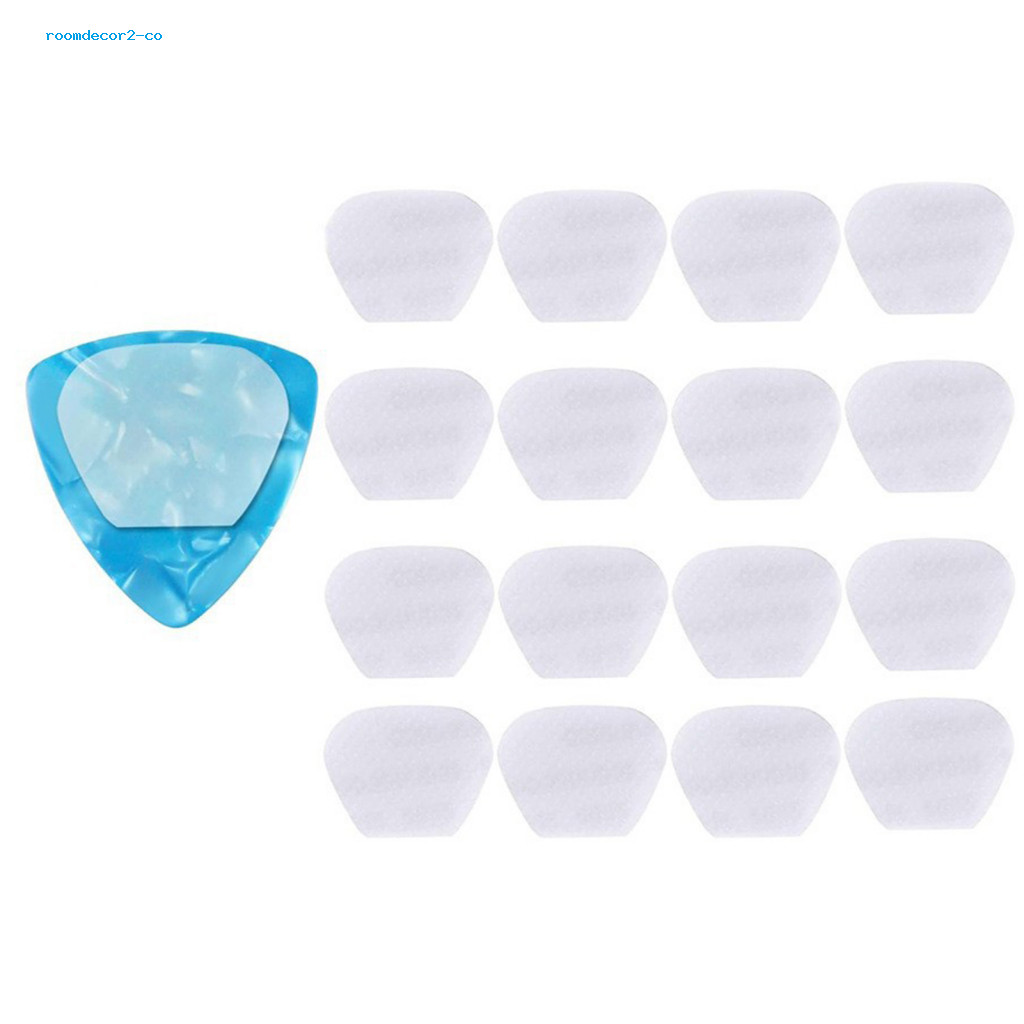 < roomdesign > Miếng Dán Đàn Guitar Pick Chống Trơn Trượt Đàn Guitar Chọn Đề Can 16 Chiếc Đàn Guitar Chống Trơn Trượt Pick Grips Miếng Dán Cao Su Tự Dính Có Thể Tái Sử Dụng Cho Bàn Tay Mồ Hôi Hoàn Hảo Cho Live Performanceanc