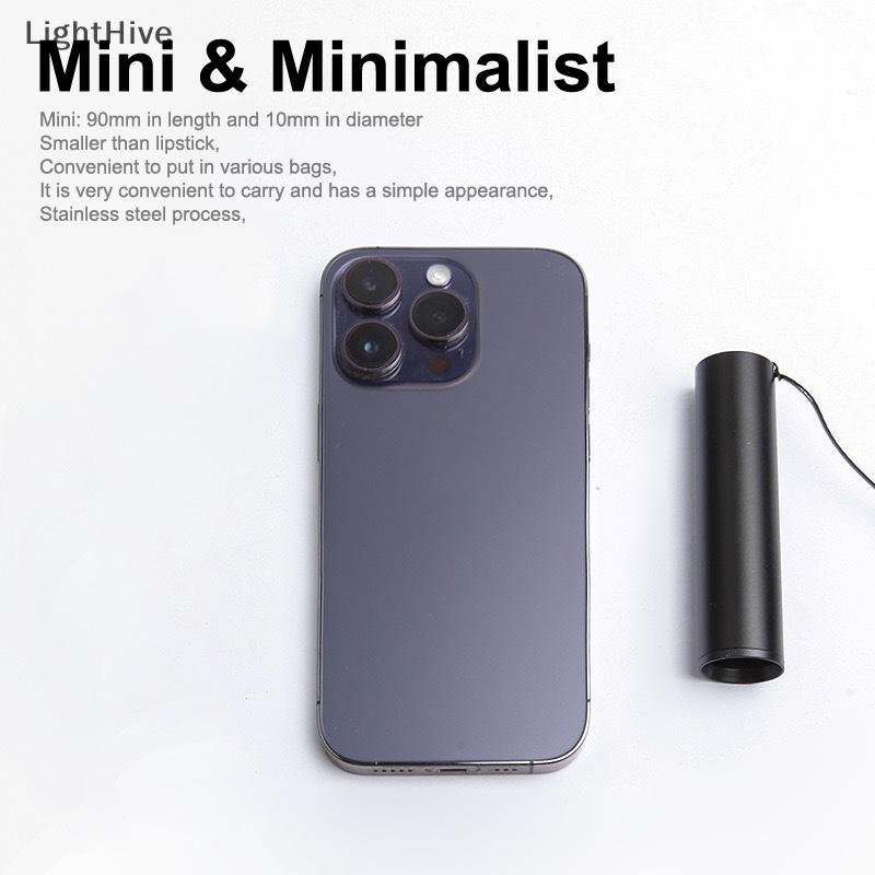 [LightHive] Đèn kiểm tra rau củ bằng tia cực tím Đèn pin kiểm tra chất huỳnh quang (TH)