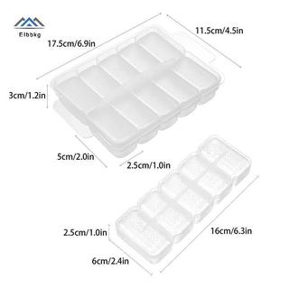 ELBBKG 5 / 10 Lưới Khuôn Cơm Sushi Hộp Bảo Quản Áp Lực Chống sti Dụng Cụ Ăn Trưa DIY Nhà Bếp Rõ Ràng Onigiri Khuôn Mới