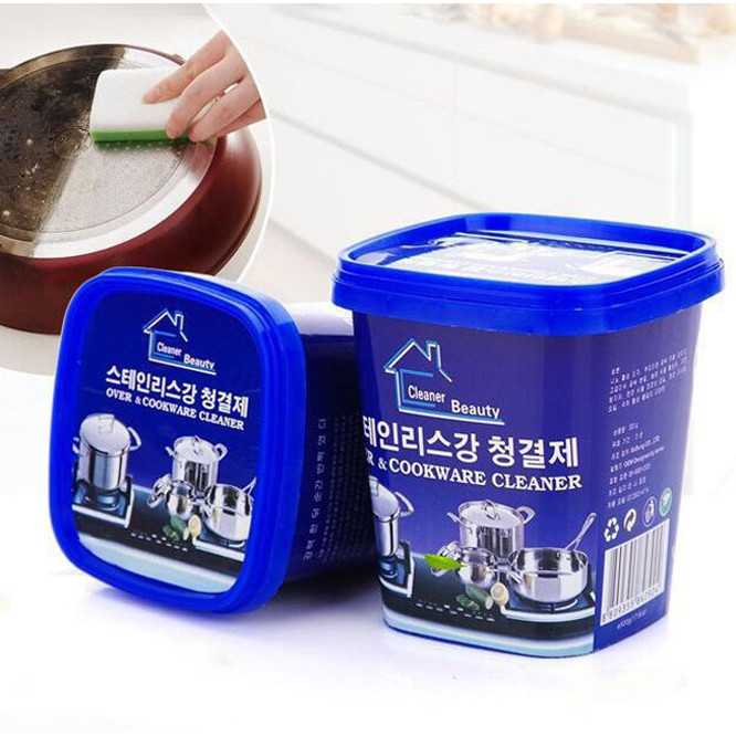 Bột tẩy Hàn Quốc, 2 hộp - Kem tẩy，Tẩy xoong nồi, chảo，2 Hộp / Trọng lượng 400g 1 Hộp，Tẩy trắng