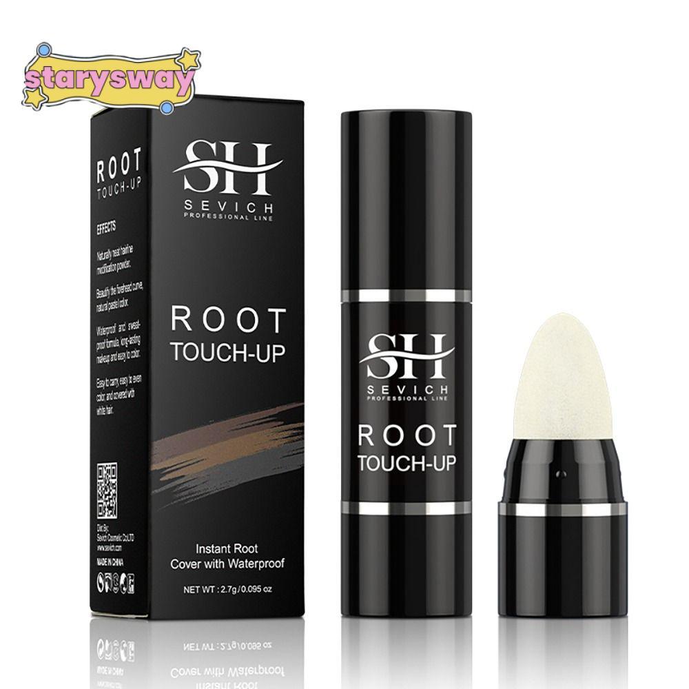STARYSWAY Bột làm đầy tóc Che khuyết điểm Làm đầy trán Hairline Root Touch Ups Bột trang điểm Hairline Fluffy Hair Coverage