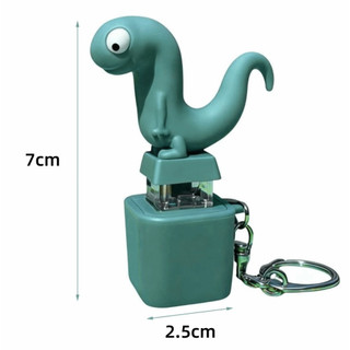 EARTHLYCO Thằn Lằn Nút Âm Thanh Móc Khóa, Đèn LED Nhiều Màu Sắc Ngộ nghĩnh Thằn Lằn, Di Động Sạc Giảm Căng Thẳng Fidget Móc Khóa Đồ Chơi