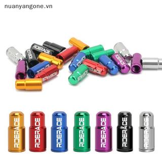Nuanyangone.vn 10 Chiếc Van Lốp Chống Bụi Hợp Kim Nhôm Nhẹ Xe Đạp Đường Bộ Ống Lốp Khí Vòi Phun Cho FV Presta Mới