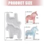 Flgo Chi Tiết Hoạt Hình Ngựa Epoxy Khuôn Cho Trang Sức Thủ Công Và Đồ Trang Trí Đẹp