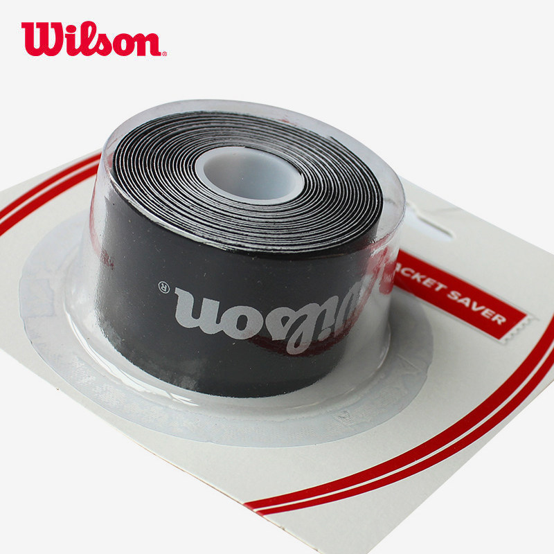 Wilson - Miếng dán bảo vệ đầu vợt tennis, chống mài mòn và sơn, thiết bị huấn luyện thể thao
