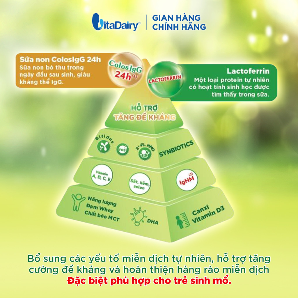 [COMBO 3 LON] Sữa bột ColosBaby Lactoferrin, giúp trẻ tăng đề kháng cho bé trên 2 tuổi - Lon 800g