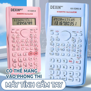 Máy tính khoa học đa năng cho học sinh cấp 2 cấp 3, văn phòng phẩm 240 chức năng với tông màu pastel nhã nhặn