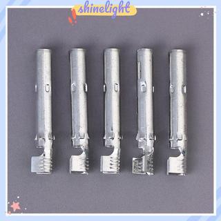 [shinelight] 5 / 10 Cặp Đầu nối quang điện MC4 Lõi bên trong Đầu nối phích cắm nam nữ Bộ phận kim loại đóng hộp bằng đồng tích cực và âm VN
