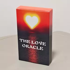 The Love Oracle Deck 10.3 * 6cm - 54 Thẻ lãng mạn hiện đại dành cho Soulmate & Twin Flame Guidance saixit2vn
