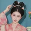 COCODECOVED Tóc Giả Cổ Trung Quốc, Túi Tóc Lười Truyền Thống Tóc Retro Chignon, Vintage Cô Dâu Mũ Tóc DIY Hanfu Nơ Bun Tang Triều Đại