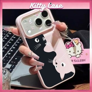 Ốp lưng cấu trúc nệm khí Cho iPhone 11/12/13/XR/14/15/16/17/7/XR Pro Max Plus Ốp lưng bao quanh thời trang Mèo
