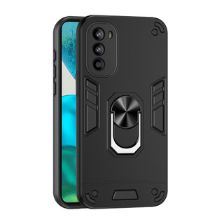 Dành Cho Motorola Moto G52 2022 / G82 / G71s Ốp điện thoại Chiến Binh Thiết Kế Lưng Cứng Có Giá Đỡ Nhẫn Chống Sốc Mềm TPU Nâng Cạnh Vỏ Mỏng