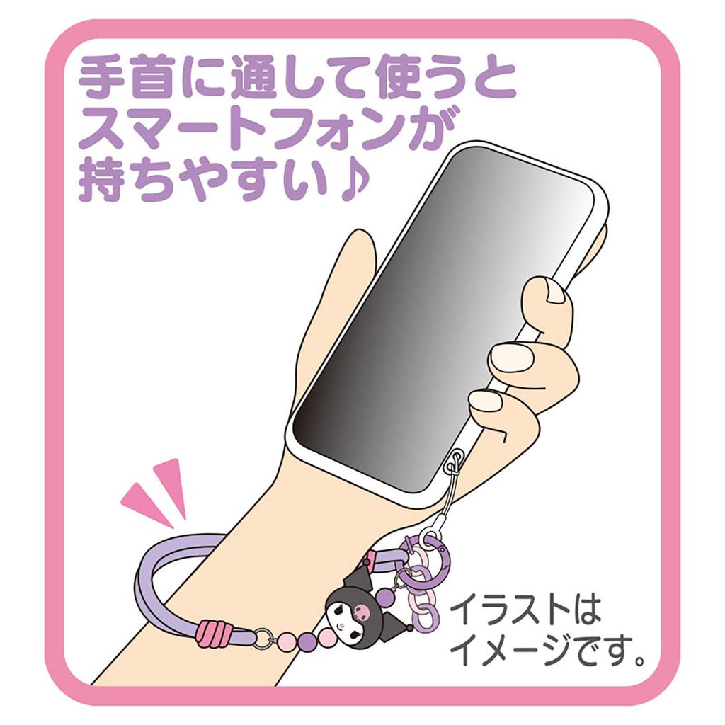 Sanrio Rope Hand Strap - Kuromi / Cinnamoroll / PochaccoㅤDirect From Japan