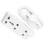 Ổ cắm VINAKIP 3 ngả liền dây đa năng S11-2 mét/3 mét