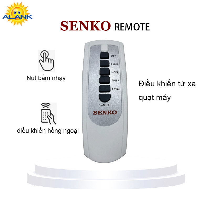 ALNAK  Remote Quạt Senko Điều Khiển Đa Năng TR1683, DR1608, TR1628 DH1600