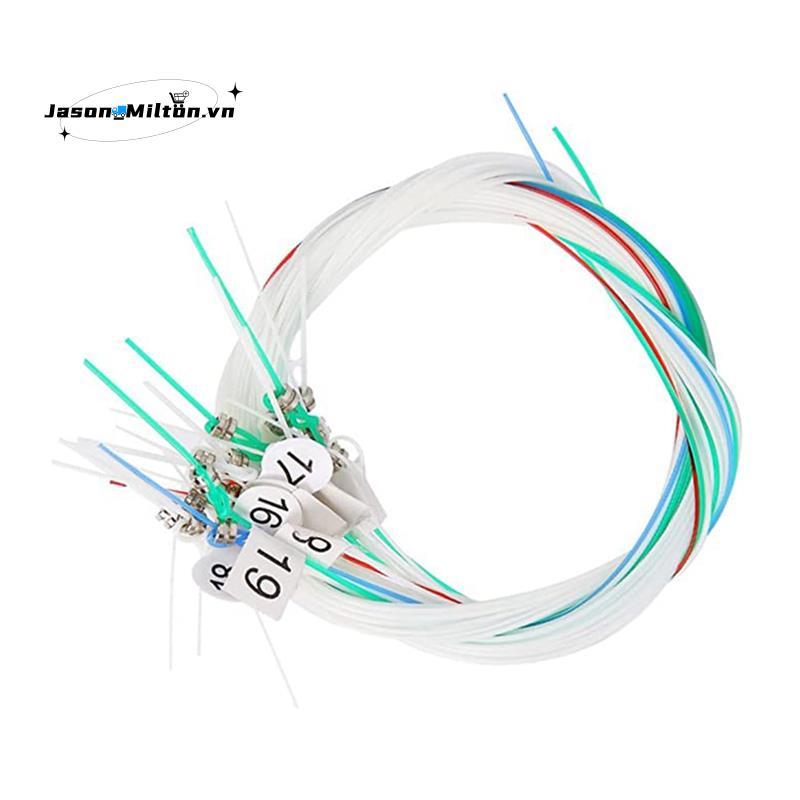 Bộ 19 Dây Nylon Dự Phòng Cho Đàn Harp/Đàn Cầm Bảy Dây, Phụ Kiện Nhạc Cụ