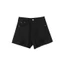 Quần short denim đen nữ, phiên bản Hàn Quốc cao cấp rách, phù hợp mùa hè