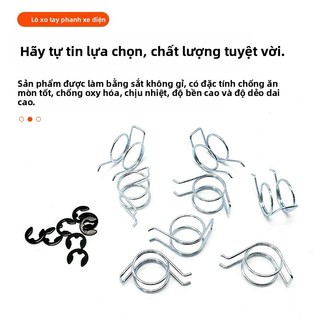 🔥Phanh Xe Điện Trở Lại Lò Xo Pin Rider Handbrake Lò Xo Thép 1.0 Trở Lại Phía Trước Phía Sau Tay Cầm Tay Cầm Mô-men Xoắn Đôi Mùa Xuân Thẻ FWTB