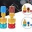 Bộ kết nối lắp nhanh FANIELLAPOWELL, Bộ chuyển đổi Fluorine Bộ khớp nối nhanh áp suất thấp, Bộ khớp nối nhanh hợp kim kẽm kết nối nhanh áp suất cao R1234YF Bộ khớp nối nhanh
