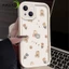 Gấu Có Thỏ Vỏ Cho OPPO A16 A16s A16E A16K A12 A12E A95 A74 A94 A93 A91 A92 A72 A52 A54 A55 A53s A31 A9 A5 2020 Vỏ Điện Thoại Hoa Hoạt Hình Bảo Vệ Chống Rơi Vỏ Mềm