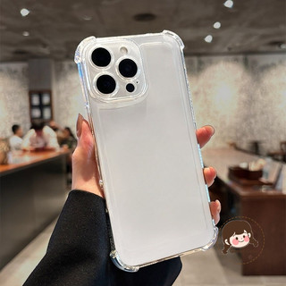 Ốp Điện Thoại Chống Rơi Bốn Ngôi Cho Redmi A5 A4 A3 Pro A3X A2 A1 Plus Y3 7 7A 6A 6 Pro Turbo 5 Max 4 Pro 3 Note 9 Pro Max 9S 9T 8T 8 7 Pro Vỏ Trong Suốt Vỏ mềm bảo vệ ống kính