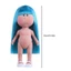 Búp bê nhựa tương tác 24cm dành cho cha mẹ Trẻ em Trang phục liên kết Đồ chơi sưu tập có thể giặt được an toàn
